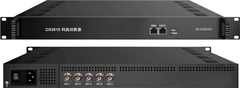 ASI码流切换器3路备份切换器DX3515