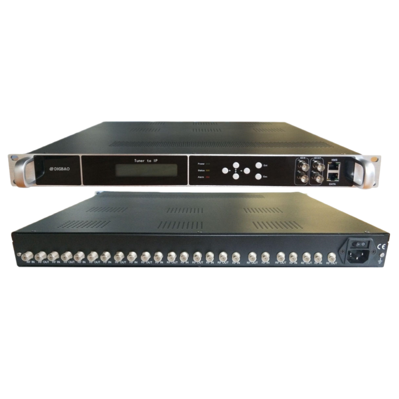 12 Channel Tuner DVB-C DVB-T  DVB-S DVB-S2 ISDB-T ATSC Receiver IP Gateway 